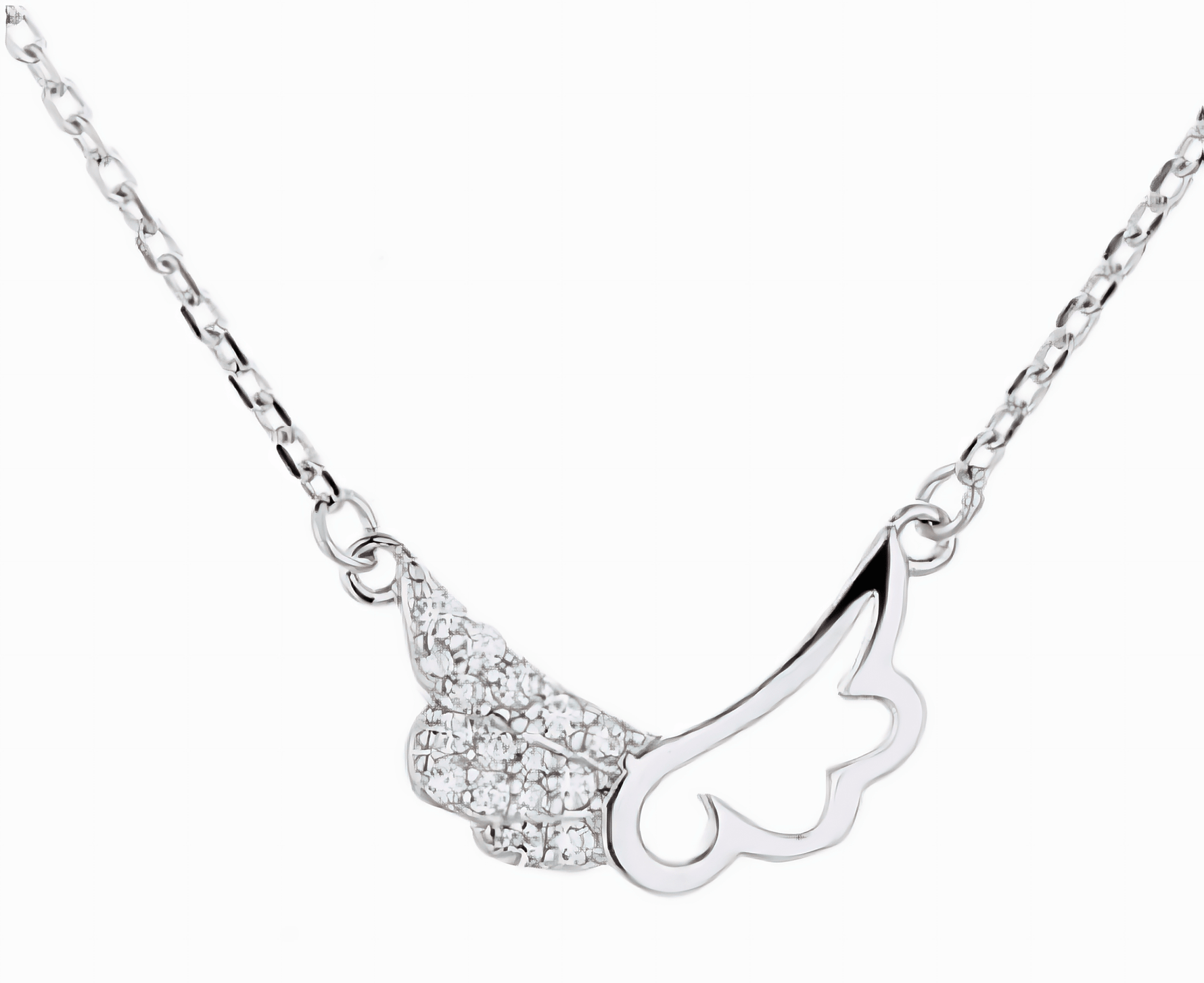 925 Sterling Silver Butterfly Necklace - NAFALUXE