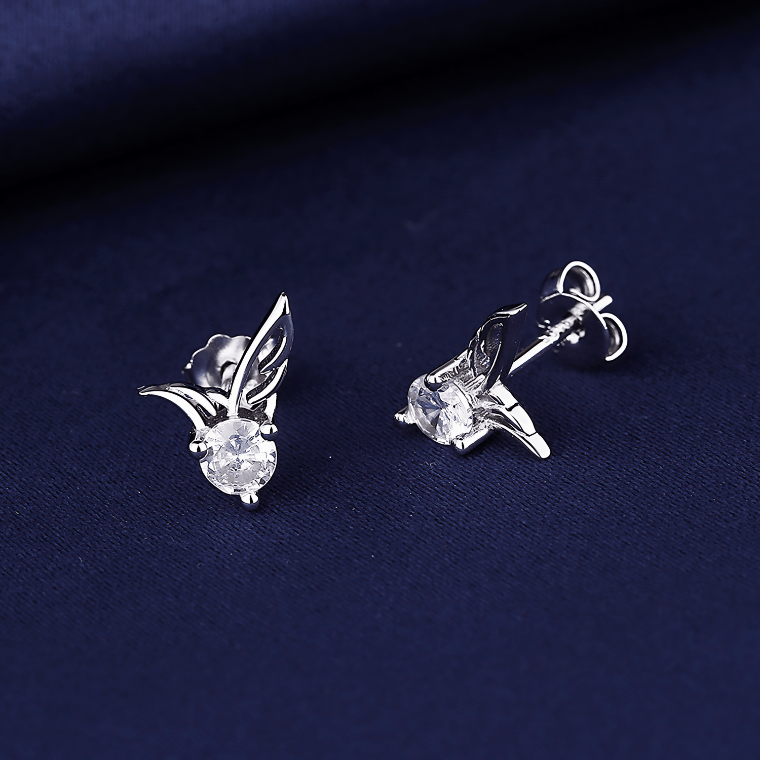 Angel Wings Studs - NAFALUXE