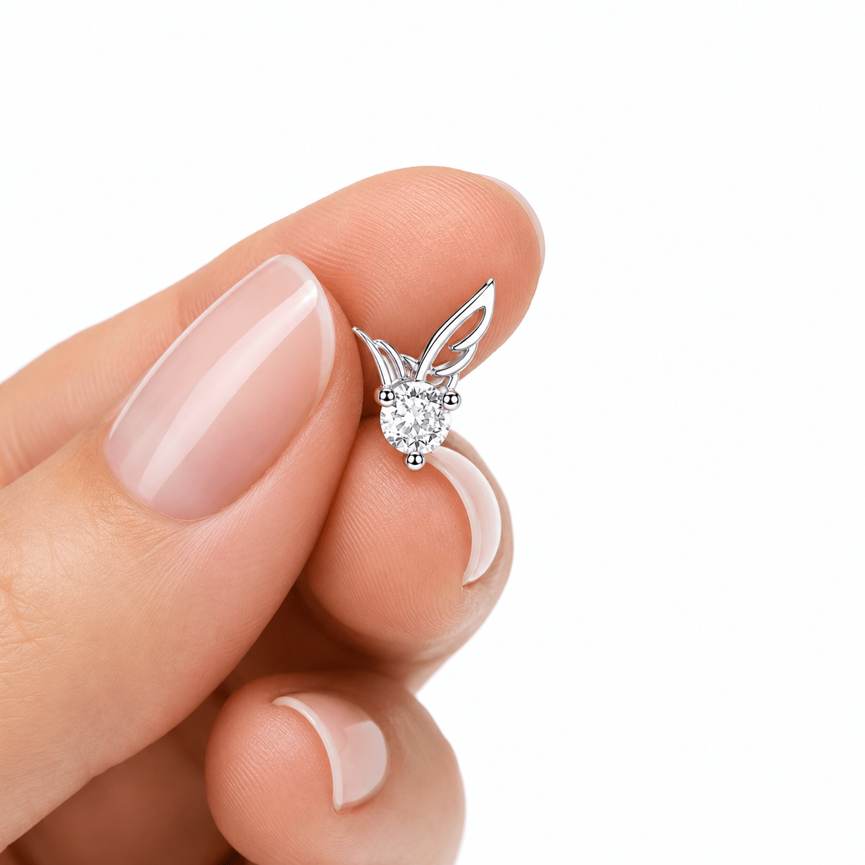 Angel Wings Studs - NAFALUXE