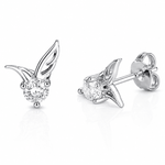 Angel Wings Studs - NAFALUXE