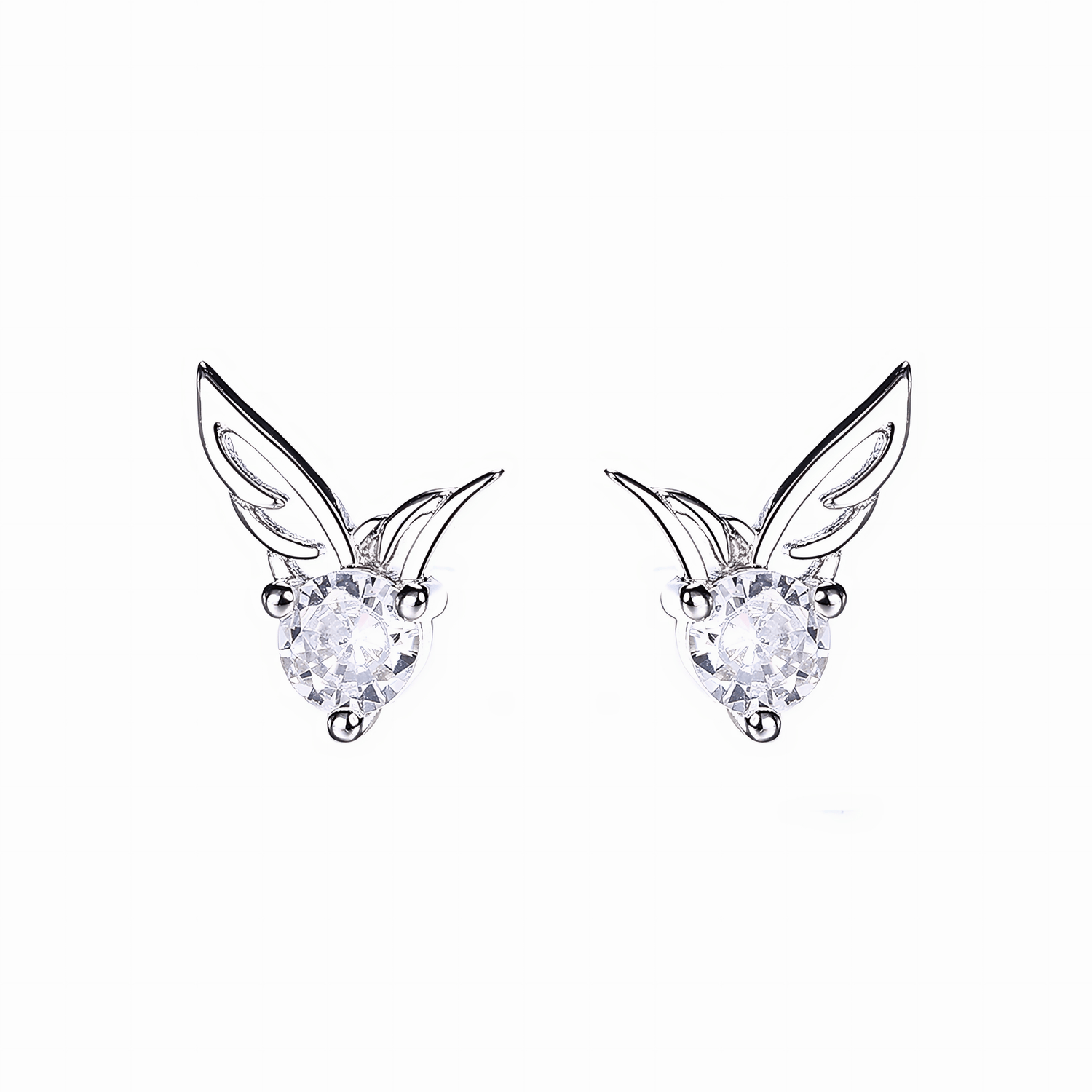 Angel Wings Studs - NAFALUXE
