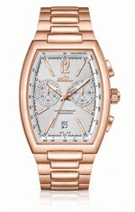 Bellevue Chronograph Rose Gold Watch 39x51mm – Ronda Quartz Stainless Steel - NAFALUXE