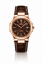 Bellevue Men’s Rose Gold Brown Watch 43mm – Ronda Quartz with Date | Brown PU Leather Strap - NAFALUXE