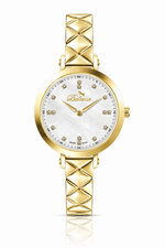 Bellevue Swiss Made Women’s Watch 32mm – Rose Gold & Silver | Ronda Quartz - NAFALUXE