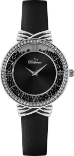 Bellevue Women’s Quartz Watch – Black Crystal Dial | 36mm - NAFALUXE