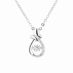 Butterfly Teardrop Pendant – 925 Silver - NAFALUXE