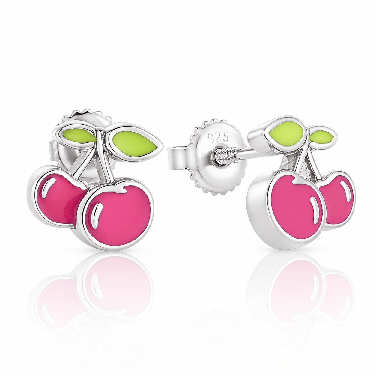 Cherry Stud Earrings - NAFALUXE