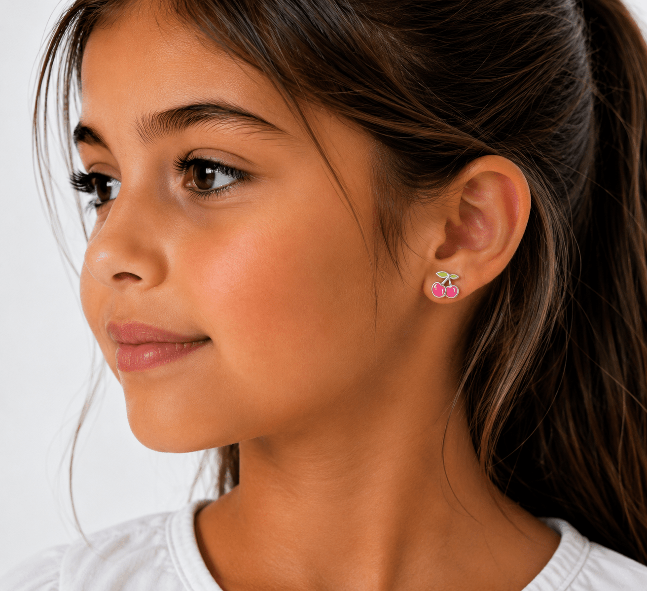 Cherry Stud Earrings - NAFALUXE