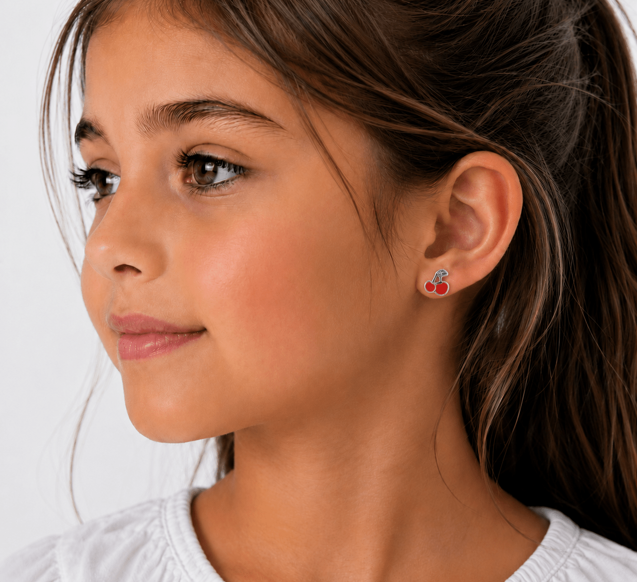 Cherry Stud Earrings - NAFALUXE