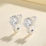 Classic Round Hoop Earrings – 925 Silver - NAFALUXE
