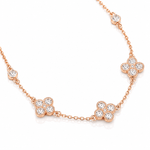 Clover CZ Bracelet – 925 Sterling Silver - NAFALUXE