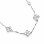 Clover CZ Bracelet – 925 Sterling Silver - NAFALUXE