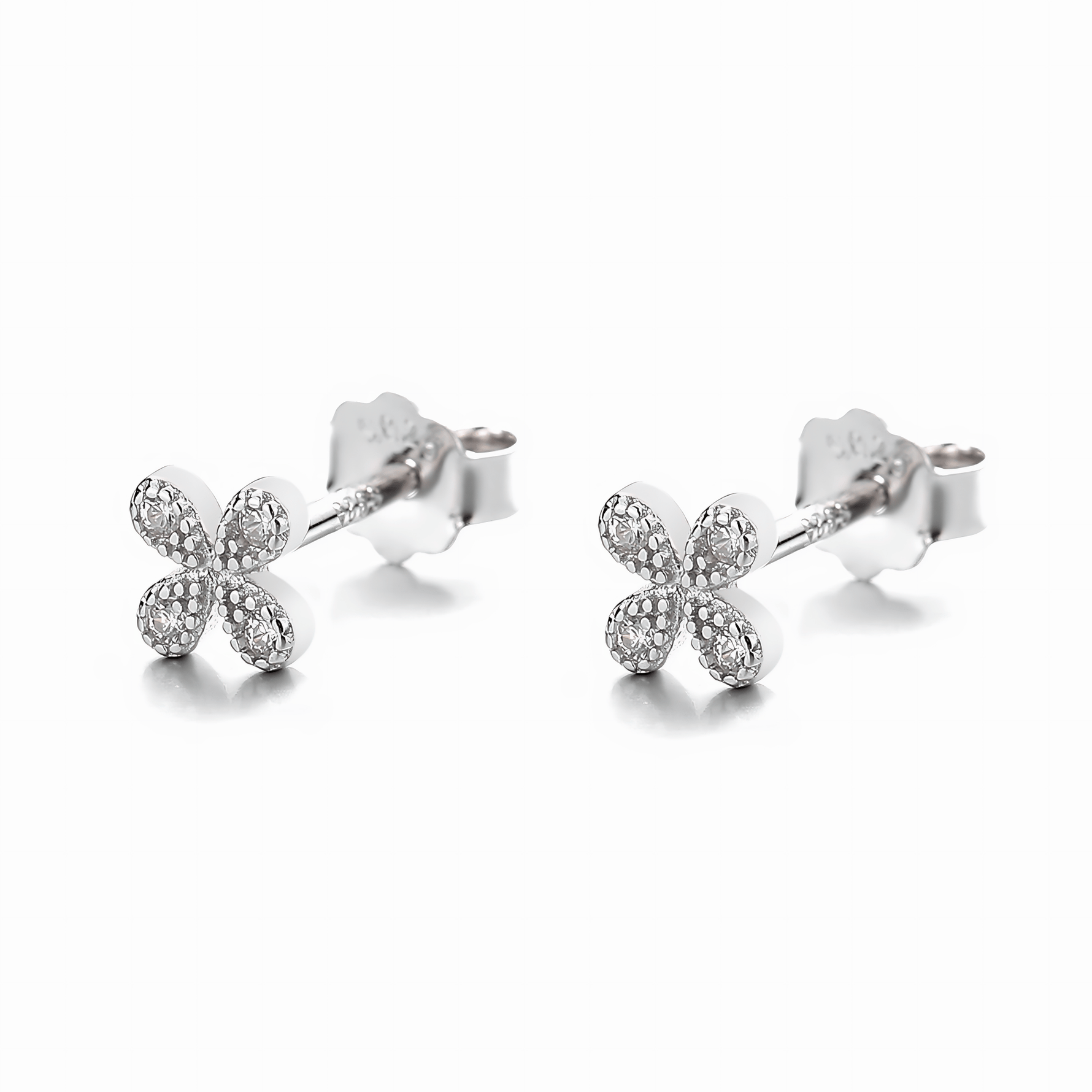 Boucles d'oreilles clous étoiles argent 925 - Perles Corner Boucles d'oreilles clous étoiles argent 925 - Perles Corner