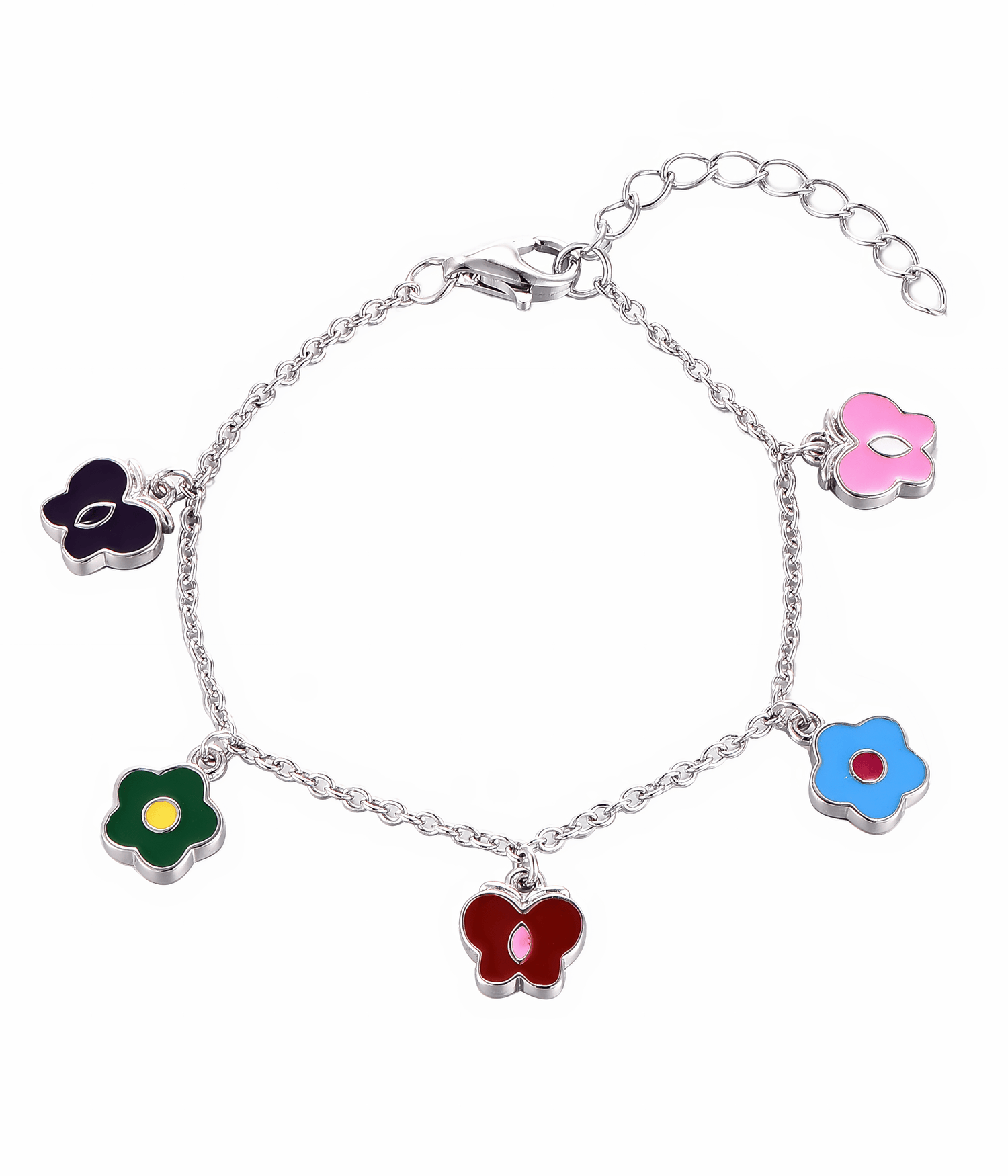 Color Blossom Charm Bracelet - NAFALUXE
