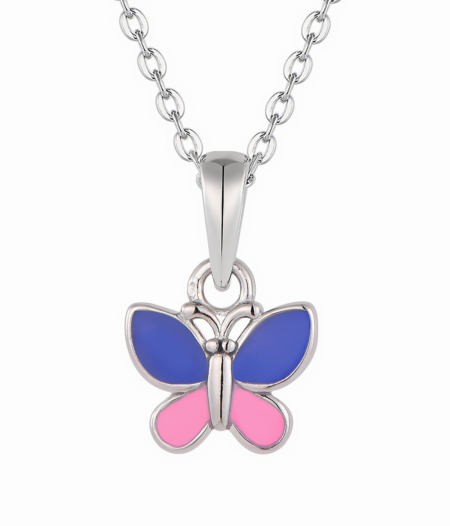 Colorful Butterfly Necklace - NAFALUXE