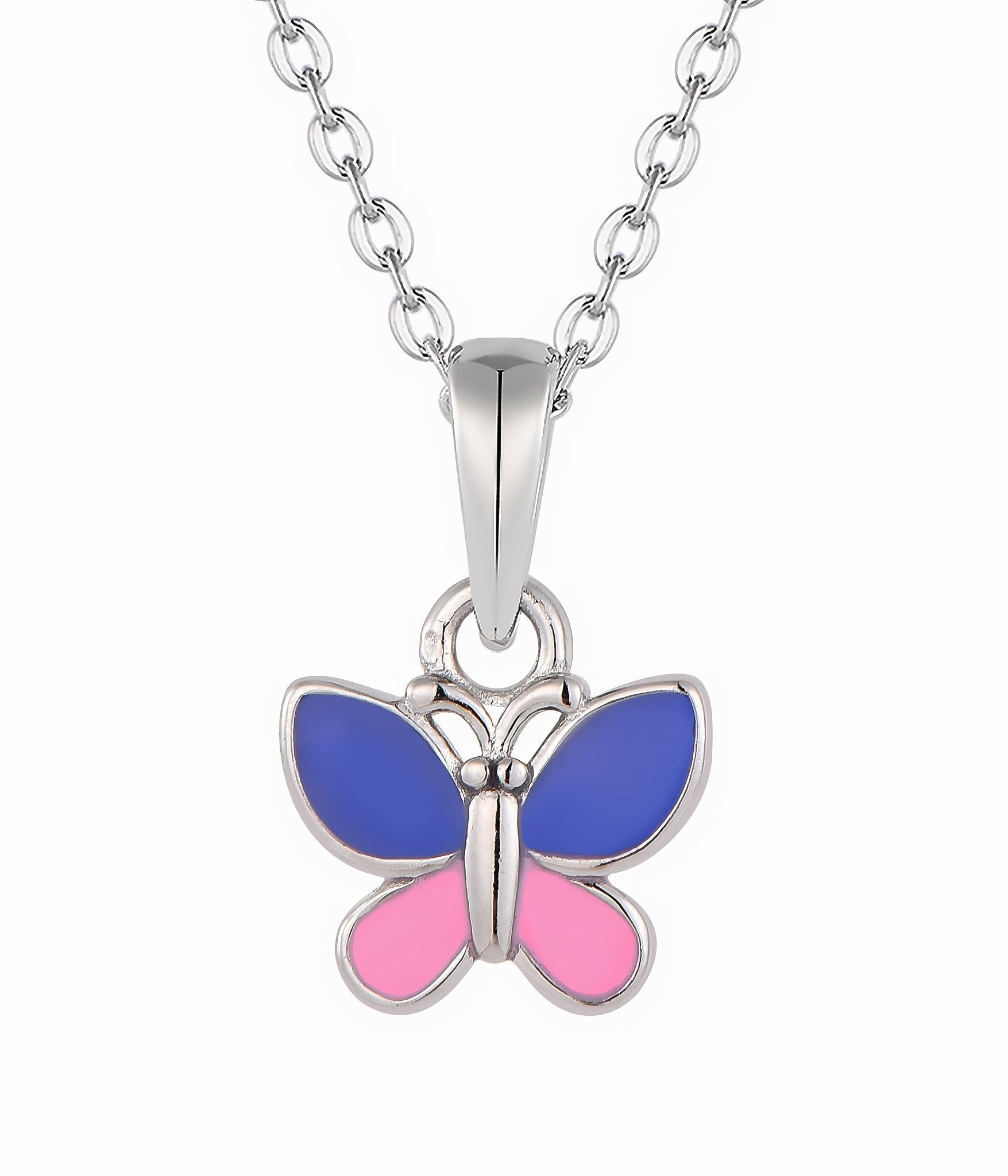 Colorful Butterfly Necklace - NAFALUXE