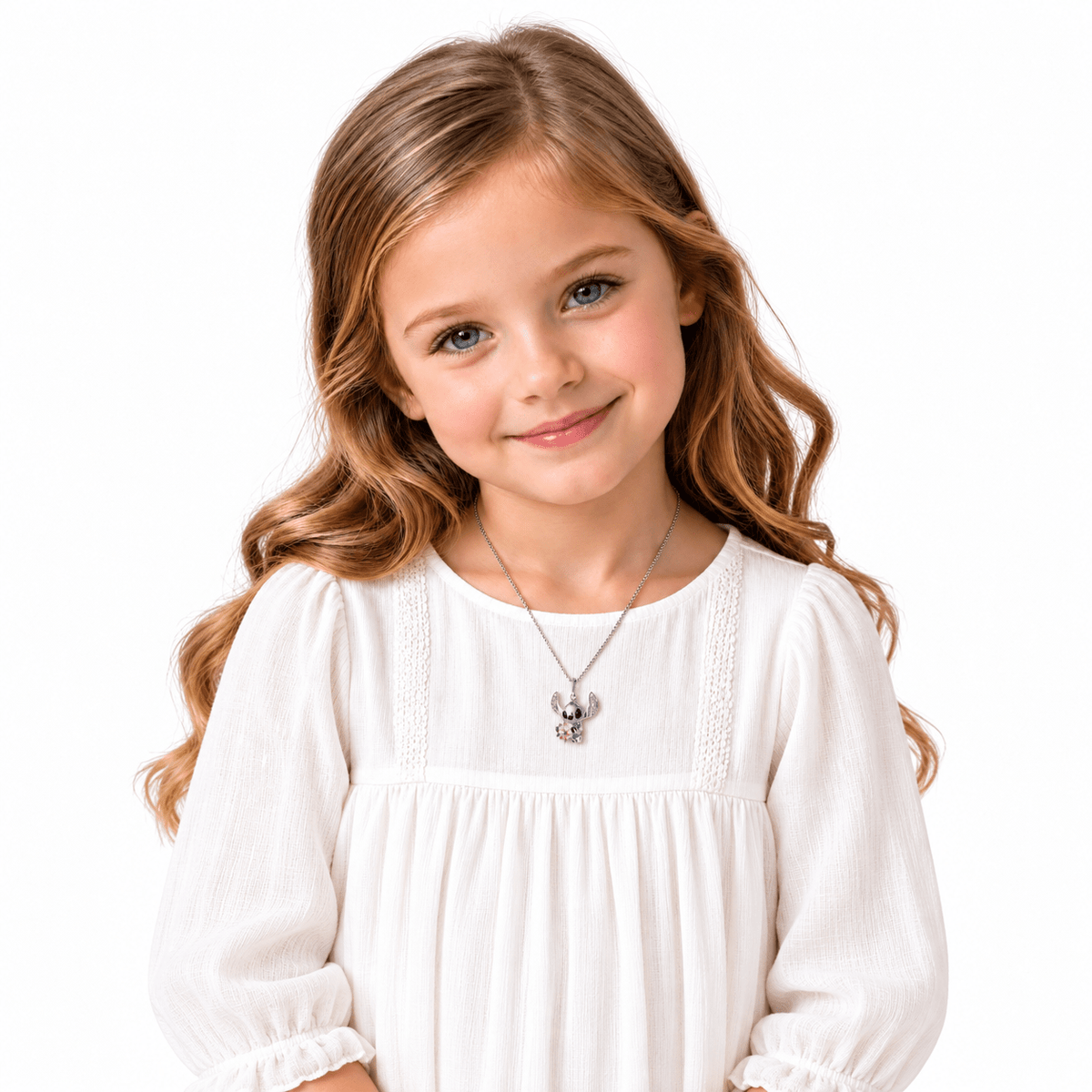 Cute Alien Heart Necklace - NAFALUXE