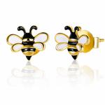 Cute Bee Stud Earrings - NAFALUXE