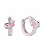 Cute Cow Hoop Earrings - NAFALUXE