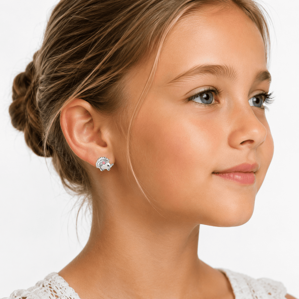 Cute Hedgehog Stud Earrings - NAFALUXE