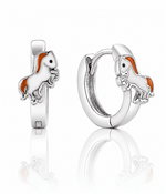 Cute Pony Hoop Earrings - NAFALUXE