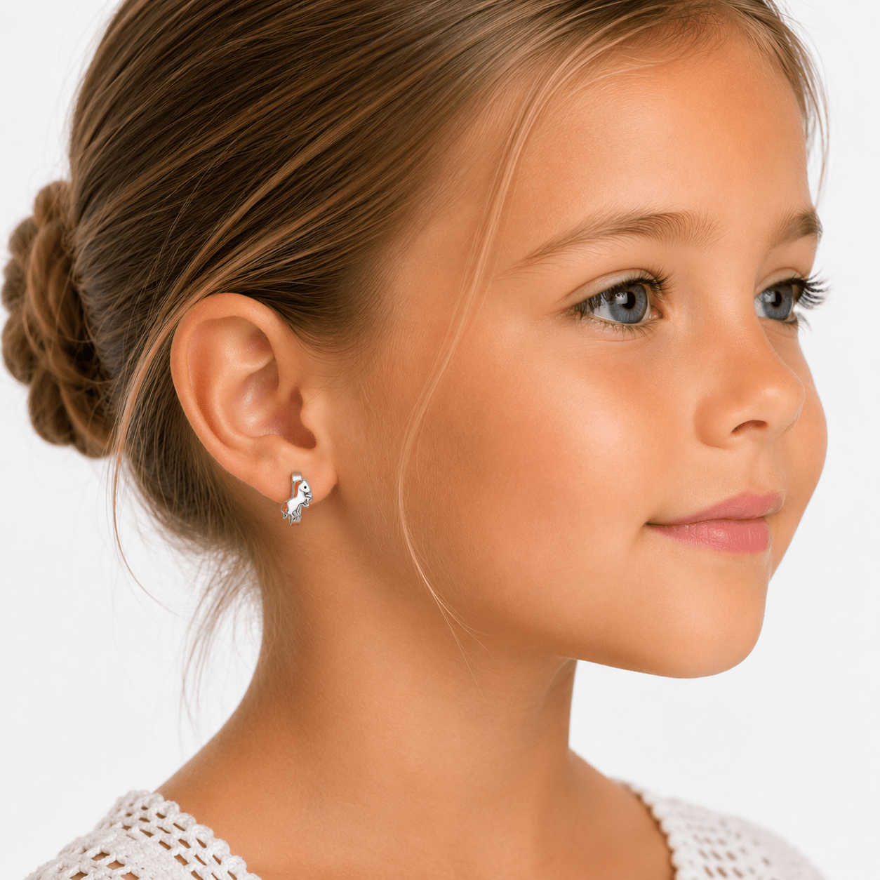 Cute Pony Hoop Earrings - NAFALUXE