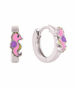 Cute Seahorse Hoop Earrings - NAFALUXE
