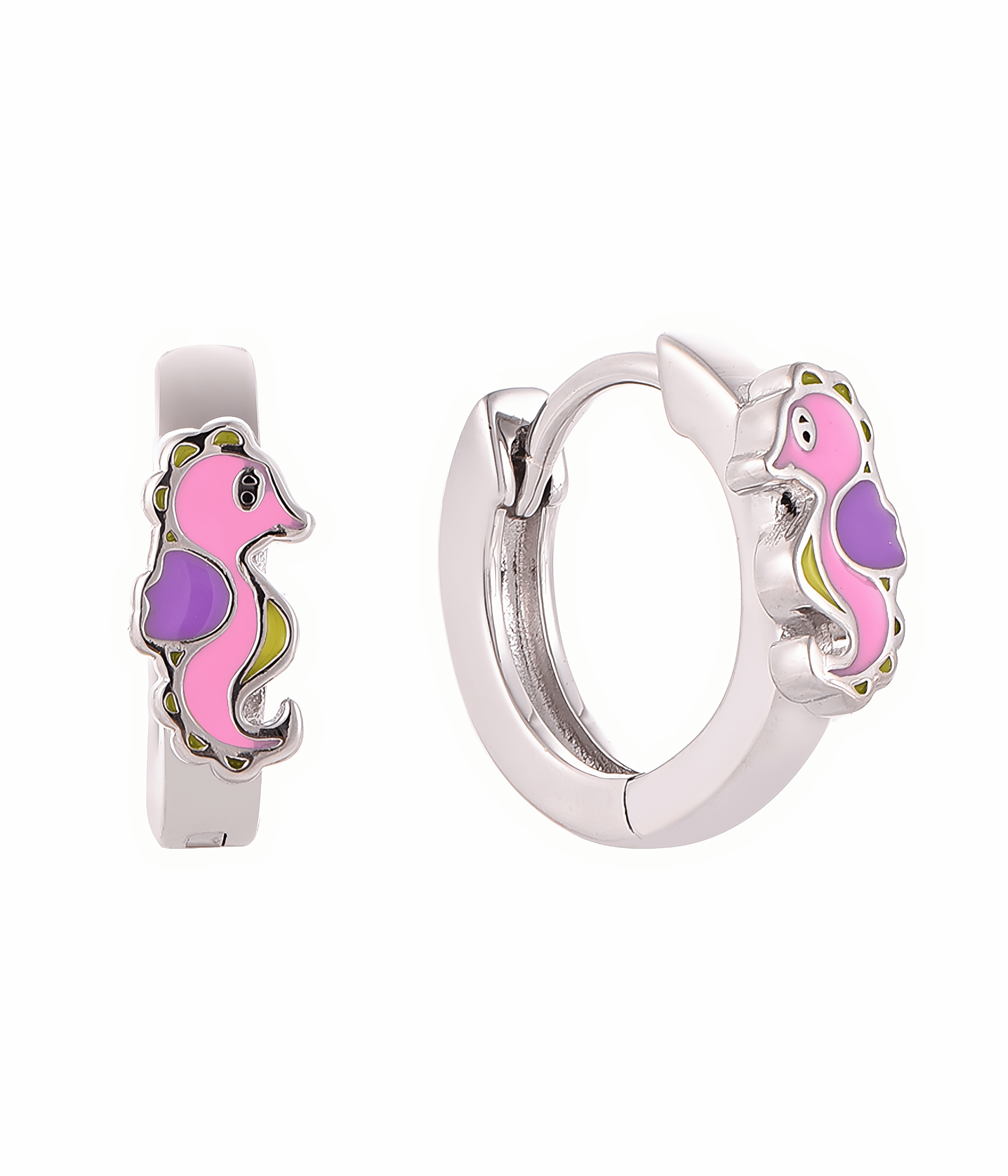 Cute Seahorse Hoop Earrings - NAFALUXE