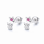 Deer Enamel Studs - NAFALUXE