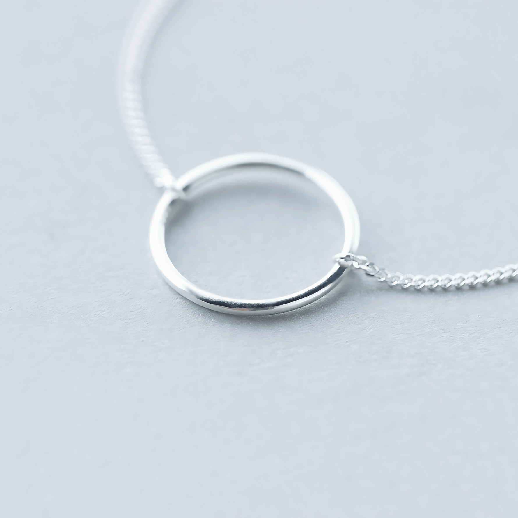 Elegant Open Ring Bracelet – 925 Silver - NAFALUXE