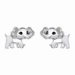 Elephant Silver Studs - NAFALUXE