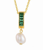 Emerald Pearl Elegance Jewelry Set - NAFALUXE