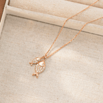 Fish CZ Pendant Necklace – 925 Sterling Silver - NAFALUXE