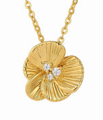 Golden Bloom Floral Jewelry Set - NAFALUXE