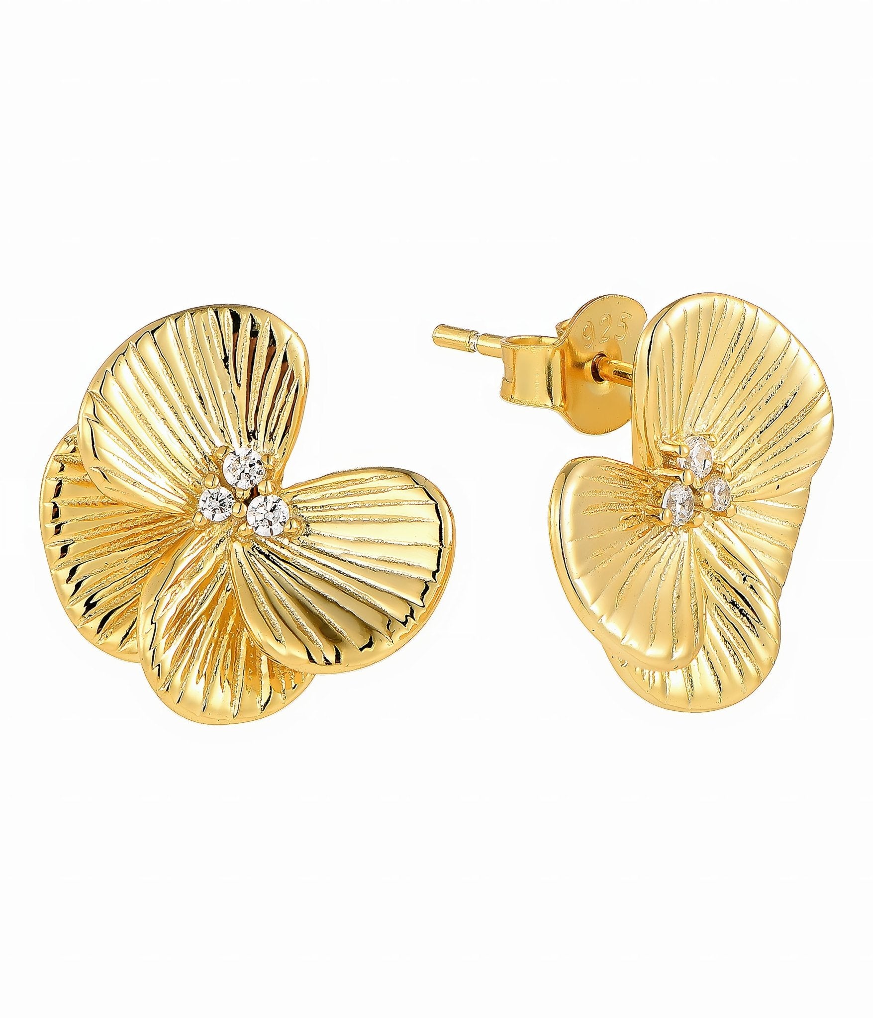 Golden Bloom Floral Jewelry Set - NAFALUXE