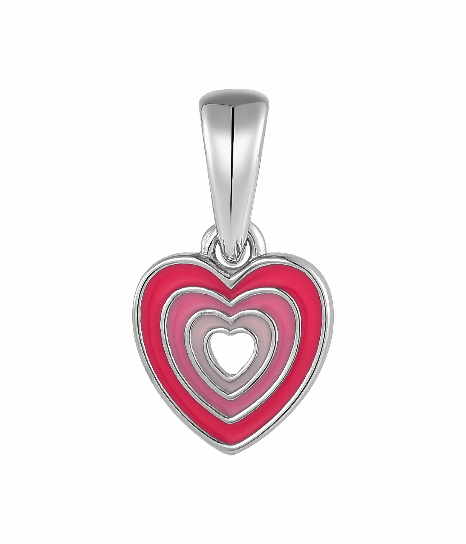 Layered Heart Necklace - NAFALUXE