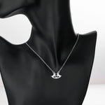 Love Birds Pendant Necklace – 925 Silver - NAFALUXE