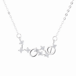 Love Letter Pendant Necklace – 925 Silver - NAFALUXE