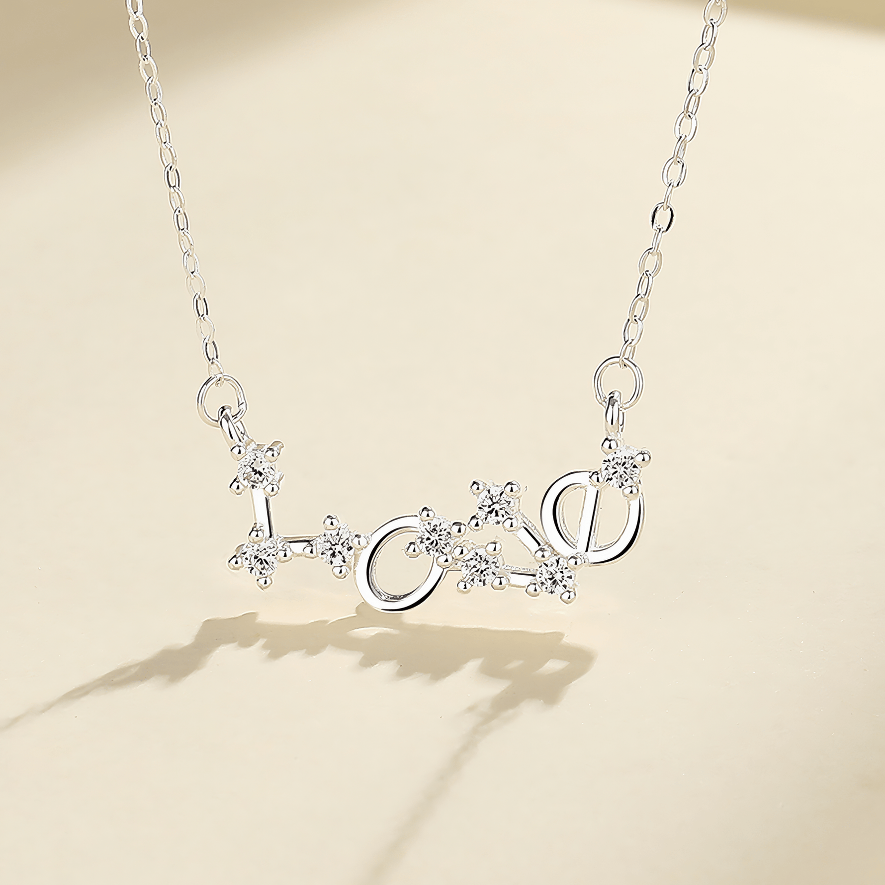 Love Letter Pendant Necklace – 925 Silver - NAFALUXE