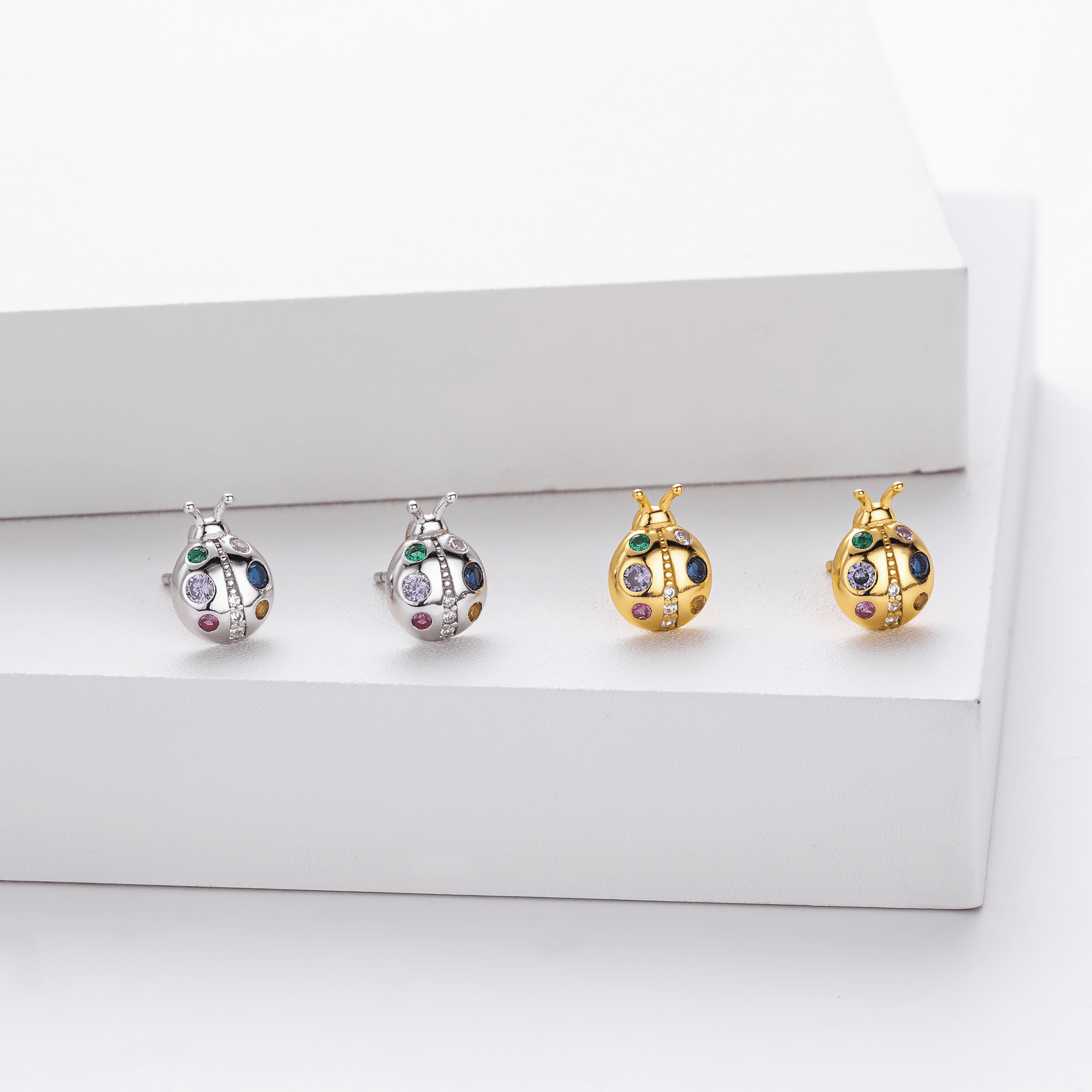 Lucky Ladybug Earrings - NAFALUXE