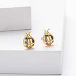 Lucky Ladybug Earrings - NAFALUXE