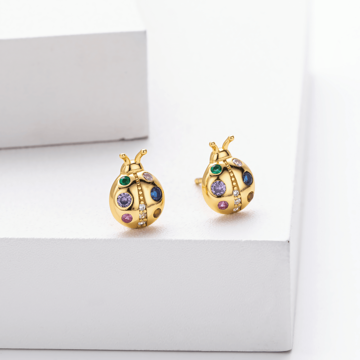Lucky Ladybug Earrings - NAFALUXE