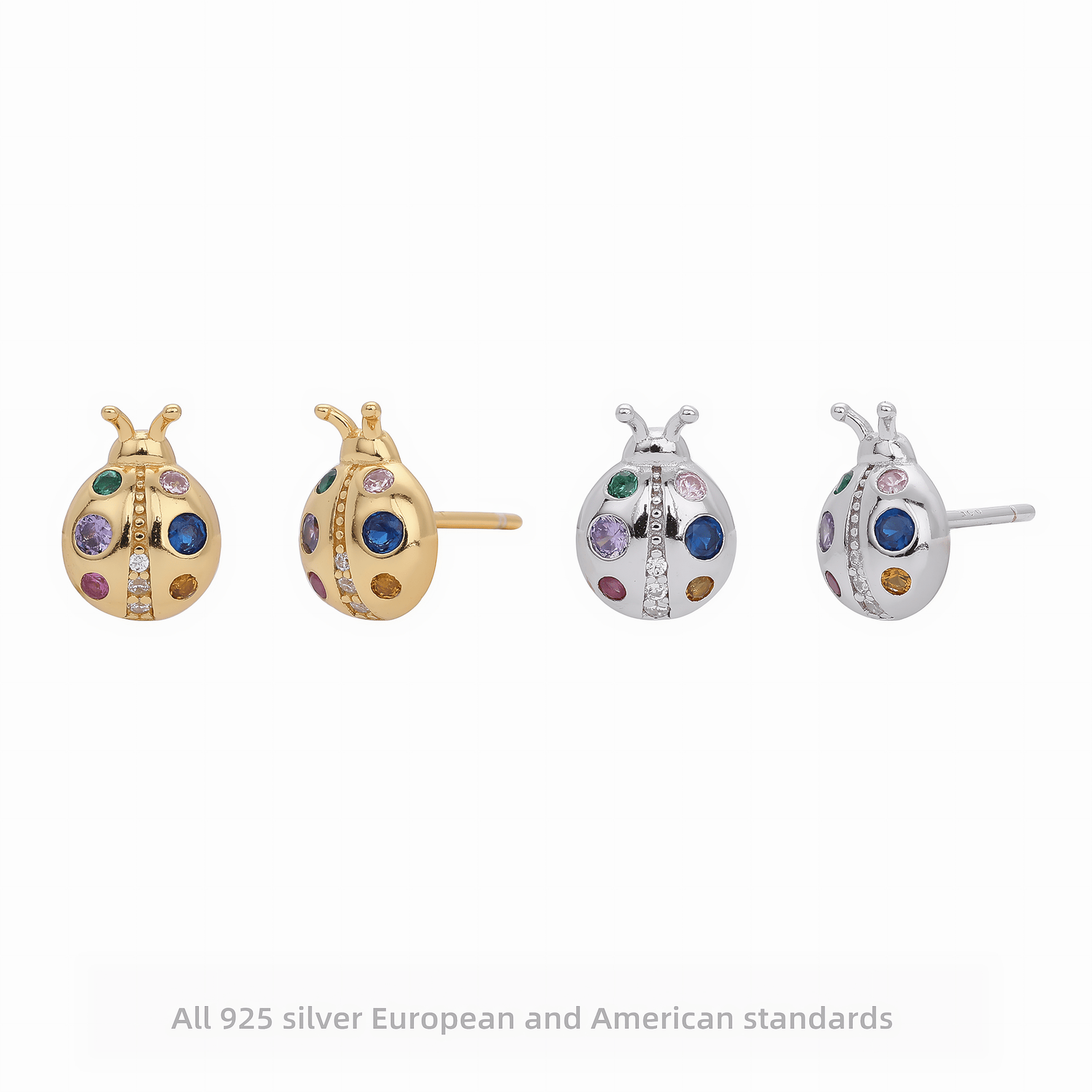 Lucky Ladybug Earrings - NAFALUXE