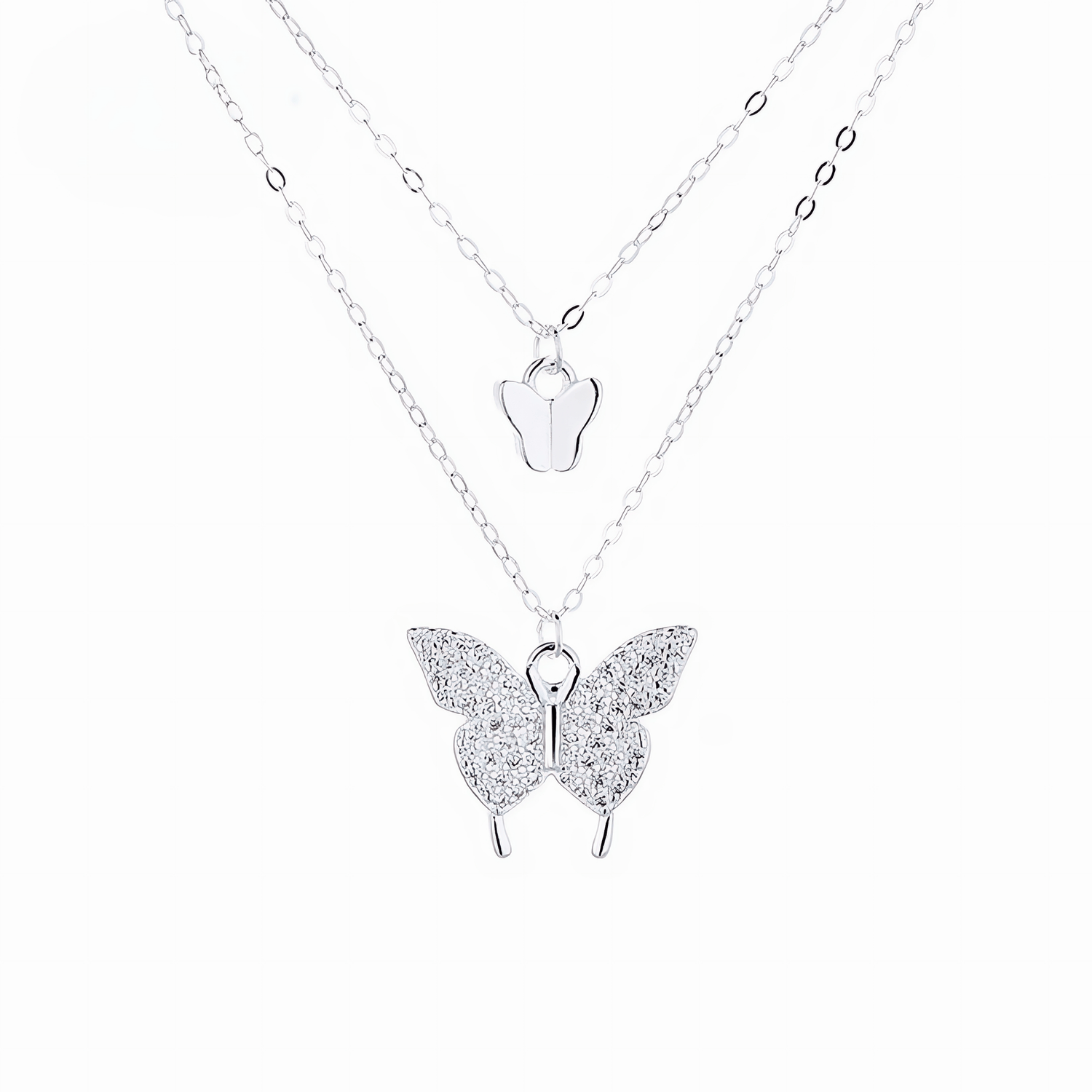 Luna Butterfly Necklace - NAFALUXE
