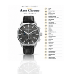 Mathey-Tissot Ares Chrono H197CHALS – Men's Swiss Made Chronograph Watch - NAFALUXE