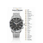 Mathey-Tissot Ares Chrono H197CHAS – Men's Swiss Made Chronograph Watch - NAFALUXE