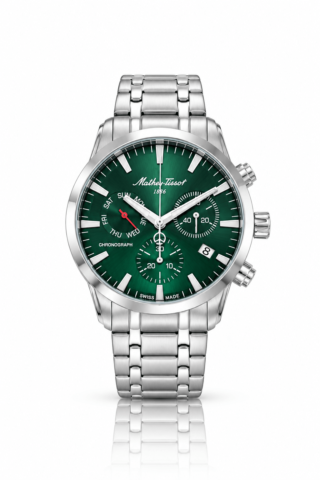 Mathey-Tissot Ares Chrono H197CHAV – Men's Swiss Made Chronograph Watch - NAFALUXE