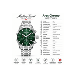 Mathey-Tissot Ares Chrono H197CHAV – Men's Swiss Made Chronograph Watch - NAFALUXE