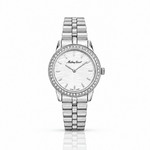 Mathey-Tissot Artemis D10860AQS – Women's Swiss Made Quartz Watch | White Dial | Silver Stainless Steel - NAFALUXE