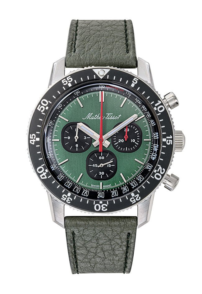 Mathey-Tissot H1968VE – Men's Automatic Chronograph Watch-SWISS-MADE - NAFALUXE